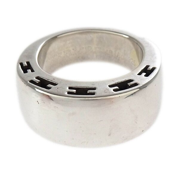 Hermes Clarite Ring #49 #47 Ag925 Silver - Picture 1 of 4